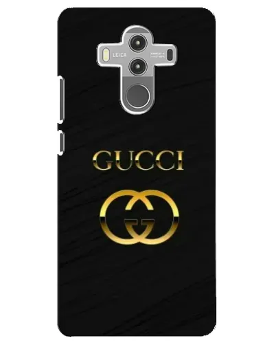 Чехол для Huawei Mate 10 Pro с картинкой «Золотой логотип Gucci»