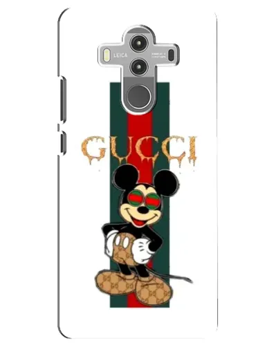 Чехол для Huawei Mate 10 Pro с картинкой «Микки Маус Gucci — полосы»