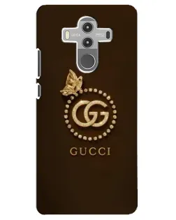 Чехол для Huawei Mate 10 Pro с картинкой «Gucci — золотая бабочка» Чехол для Huawei Mate 10 Pro с картинкой «Gucci — золотая бабочка»