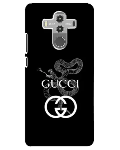 Чехол для Huawei Mate 10 Pro с картинкой «Gucci — серебряная змея»