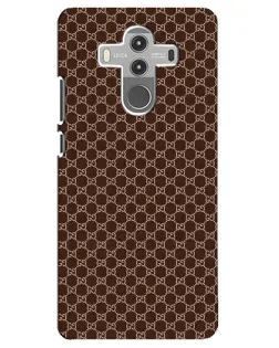 Чехол для Huawei Mate 10 Pro с картинкой «Gucci — шоколадная сетка» Чехол для Huawei Mate 10 Pro с картинкой «Gucci — шоколадная сетка»
