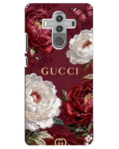 Чехол для Huawei Mate 10 Pro с картинкой «Gucci — бордовые розы» Чехол для Huawei Mate 10 Pro с картинкой «Gucci — бордовые розы»
