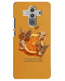Чехол для Huawei Mate 10 Pro с картинкой «Gucci — золотые бабочки» Чехол для Huawei Mate 10 Pro с картинкой «Gucci — золотые бабочки»