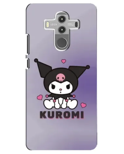 Чехол для Huawei Mate 10 Pro с картинкой «Kuromi — фиолетовый арт»