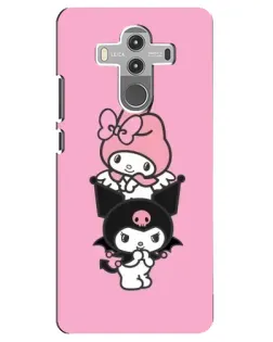 Чехол для Huawei Mate 10 Pro с картинкой «My Melody и Kuromi»