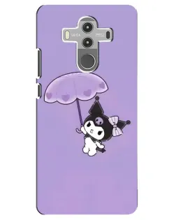Чехол для Huawei Mate 10 Pro с картинкой «Kuromi с зонтиком»