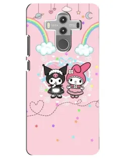 Чехол для Huawei Mate 10 Pro с картинкой «My Melody и Kuromi»