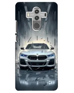 Чехол для Huawei Mate 10 Pro с картинкой «BMW в свете фар» Чехол для Huawei Mate 10 Pro с картинкой «BMW в свете фар»