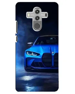 Чехол для Huawei Mate 10 Pro с картинкой «Голубая BMW M4» Чехол для Huawei Mate 10 Pro с картинкой «Голубая BMW M4»