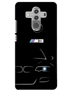 Чехол для Huawei Mate 10 Pro с картинкой «Минималистичный принт BMW M3» Чехол для Huawei Mate 10 Pro с картинкой «Минималистичный принт BMW M3»