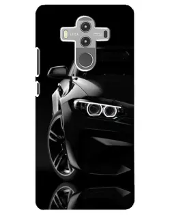 Чехол для Huawei Mate 10 Pro с картинкой «Черная BMW — профиль» Чехол для Huawei Mate 10 Pro с картинкой «Черная BMW — профиль»