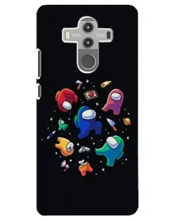 Чохол для Huawei Mate 10 Pro з картинкою «Among Us космос»