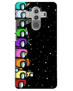 Чохол для Huawei Mate 10 Pro з картинкою «Команда Among Us»