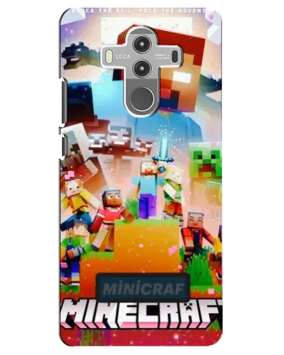 Чехол для Huawei Mate 10 Pro с картинкой «Minecraft герои игры»