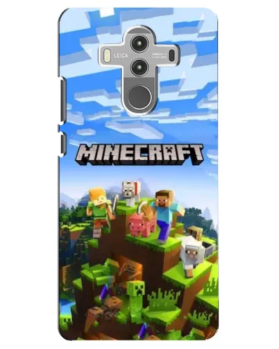 Чехол для Huawei Mate 10 Pro с картинкой «Minecraft классический мир»