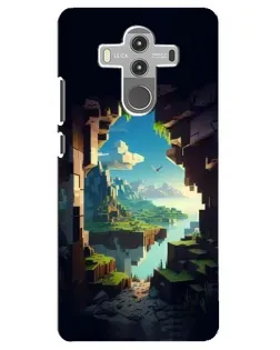 Чехол для Huawei Mate 10 Pro с картинкой «Вид из пещеры»