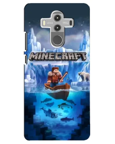 Чехол для Huawei Mate 10 Pro с картинкой «Minecraft ледяной мир»