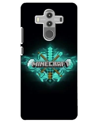 Чехол для Huawei Mate 10 Pro с картинкой «Minecraft Diamond лого»