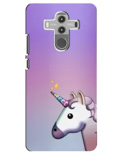 Чехол для Huawei Mate 10 Pro с картинкой «Единорог градиент»