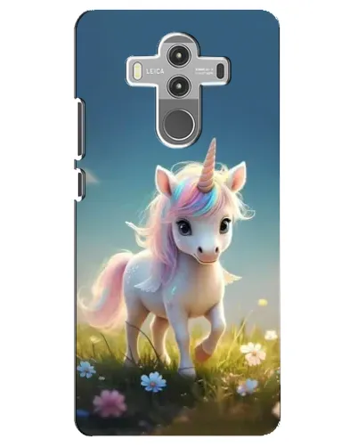 Чехол для Huawei Mate 10 Pro с картинкой «Единорог на поляне»
