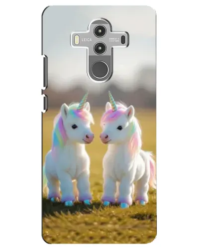 Чехол для Huawei Mate 10 Pro с картинкой «Пара единорогов»