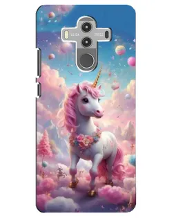 Чехол для Huawei Mate 10 Pro с картинкой «Единорог среди облаков»