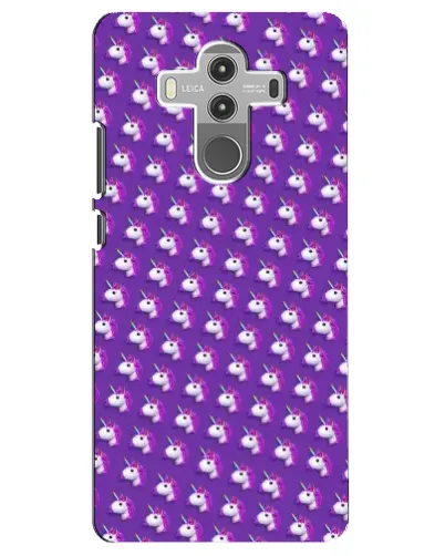 Чехол для Huawei Mate 10 Pro с картинкой «Единороги на фиолетовом»