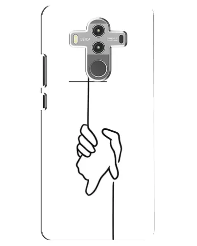 Чехол для Huawei Mate 10 Pro с картинкой «Рука держит» Чехол для Huawei Mate 10 Pro с картинкой «Рука держит»