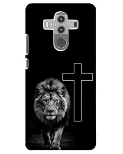 Чехол для Huawei Mate 10 Pro с картинкой «Лев и Крест»