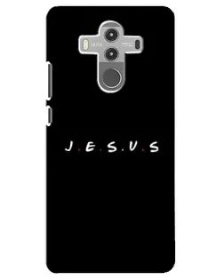 Чехол для Huawei Mate 10 Pro с картинкой «Точки веры J.E.S.U.S.»