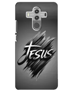 Чехол для Huawei Mate 10 Pro с картинкой «Надпись Jesus Graffiti»