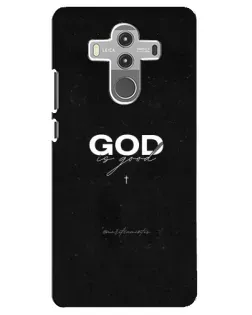 Чехол для Huawei Mate 10 Pro с картинкой «GOD — Бог над всем»