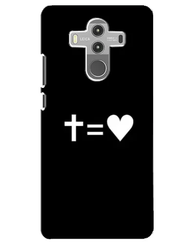 Чехол для Huawei Mate 10 Pro с картинкой «Крест и Сердце» Чехол для Huawei Mate 10 Pro с картинкой «Крест и Сердце»