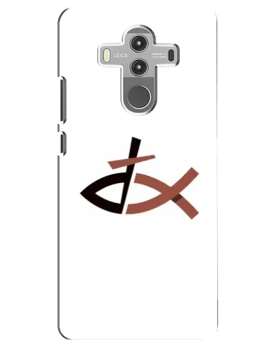 Чехол для Huawei Mate 10 Pro с картинкой «Рыба и крест» Чехол для Huawei Mate 10 Pro с картинкой «Рыба и крест»