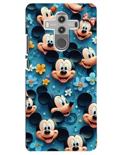 Чехол для Huawei Mate 10 Pro с картинкой «Паттерн Микки и Минни»