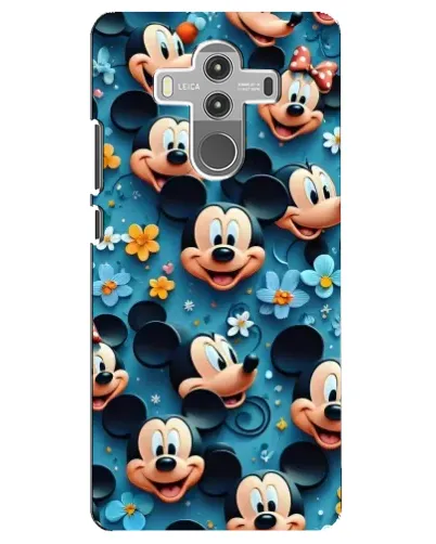 Чехол для Huawei Mate 10 Pro с картинкой «Паттерн Микки и Минни»