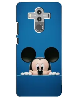 Чехол для Huawei Mate 10 Pro с картинкой «Микки выглядывает»