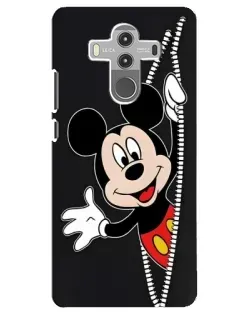 Чехол для Huawei Mate 10 Pro с картинкой «Микки раздвигает стены»