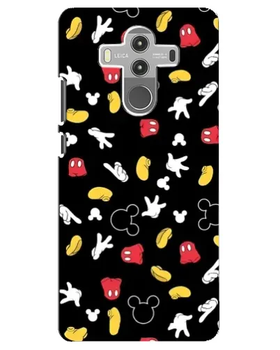 Чехол для Huawei Mate 10 Pro с картинкой «Графический принт лапок»