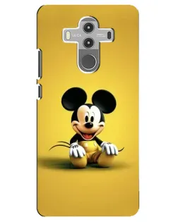 Чехол для Huawei Mate 10 Pro с картинкой «Микки на желтом»