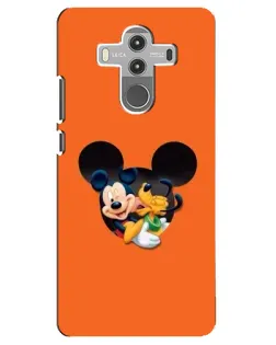 Чехол для Huawei Mate 10 Pro с картинкой «Сердце Микки Минни»