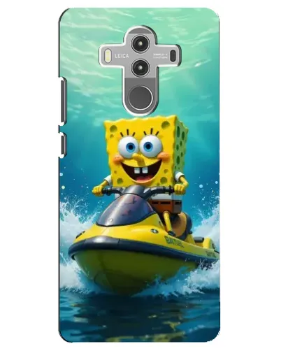 Чехол для Huawei Mate 10 Pro с картинкой «Спанч Боб на гидроцикле» Чехол для Huawei Mate 10 Pro с картинкой «Спанч Боб на гидроцикле»