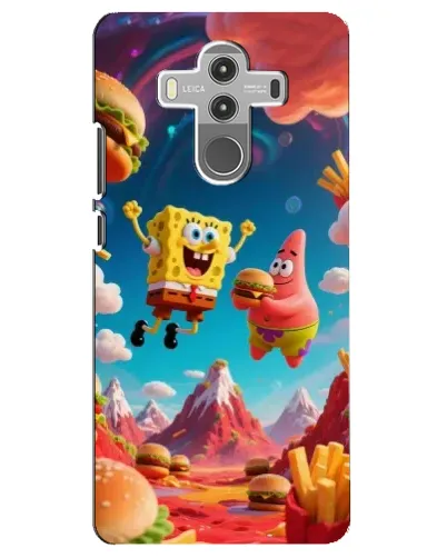 Чехол для Huawei Mate 10 Pro с картинкой «Космический фастфуд» Чехол для Huawei Mate 10 Pro с картинкой «Космический фастфуд»