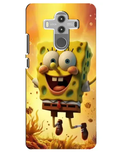 Чехол для Huawei Mate 10 Pro с картинкой «Губка Боб прыгает» Чехол для Huawei Mate 10 Pro с картинкой «Губка Боб прыгает»