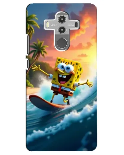 Чехол для Huawei Mate 10 Pro с картинкой «Губка Боб серфингист» Чехол для Huawei Mate 10 Pro с картинкой «Губка Боб серфингист»