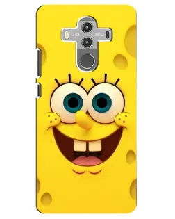 Чехол для Huawei Mate 10 Pro с картинкой «Губка Боб улыбка»