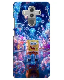 Чехол для Huawei Mate 10 Pro с картинкой «Неоновый океан»