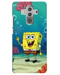 Чехол для Huawei Mate 10 Pro с картинкой «Подводный привет»