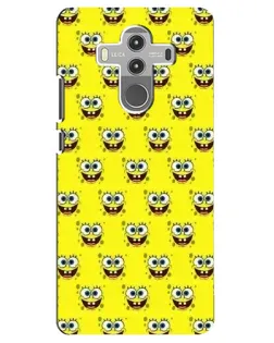 Чехол для Huawei Mate 10 Pro с картинкой «Паттерн Губка Боб»