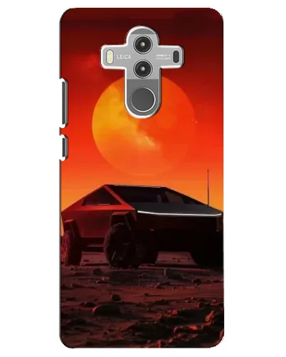 Чехол для Huawei Mate 10 Pro с картинкой «Cybertruck на Марсе»